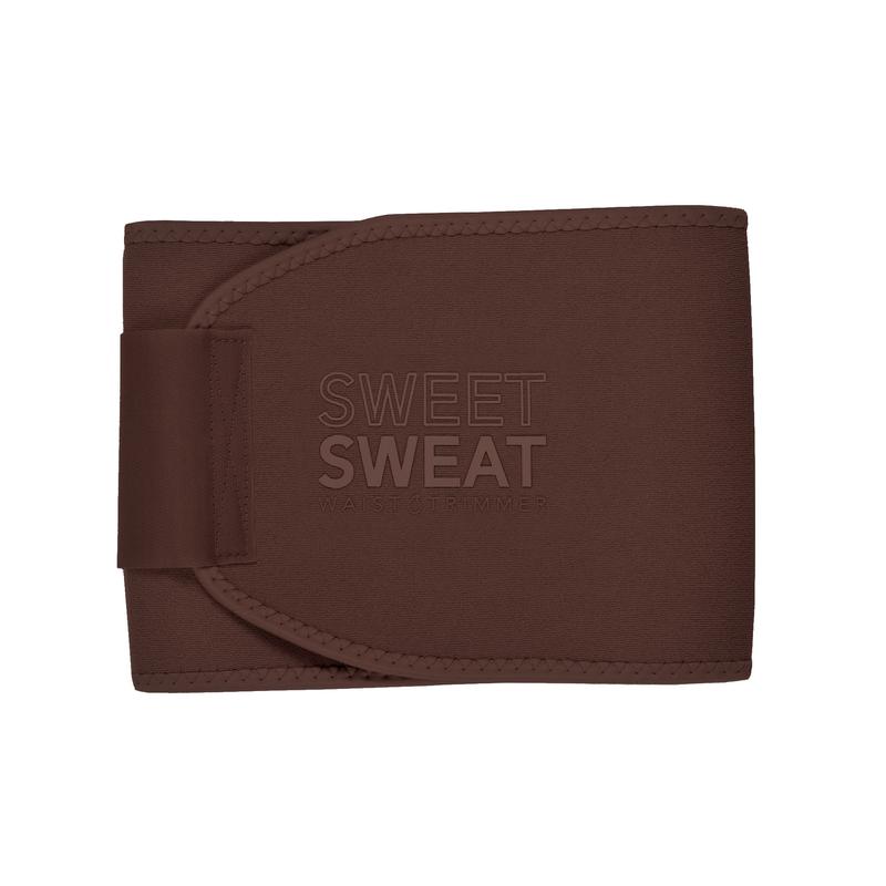 Sweet Sweat Toned Ab Trainer for Women and Men | Premium Waist Trainer Belt to 'Tone' your Stomach Area (Terra, Small)