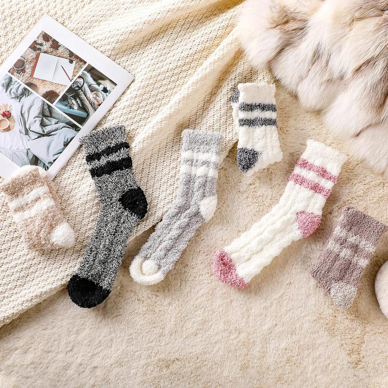 Fuzzy Socks - Fuzzy Socks for Women Fluffy Socks Cozy Warm Socks Slipper Socks Winter Socks for Women Soft Socks