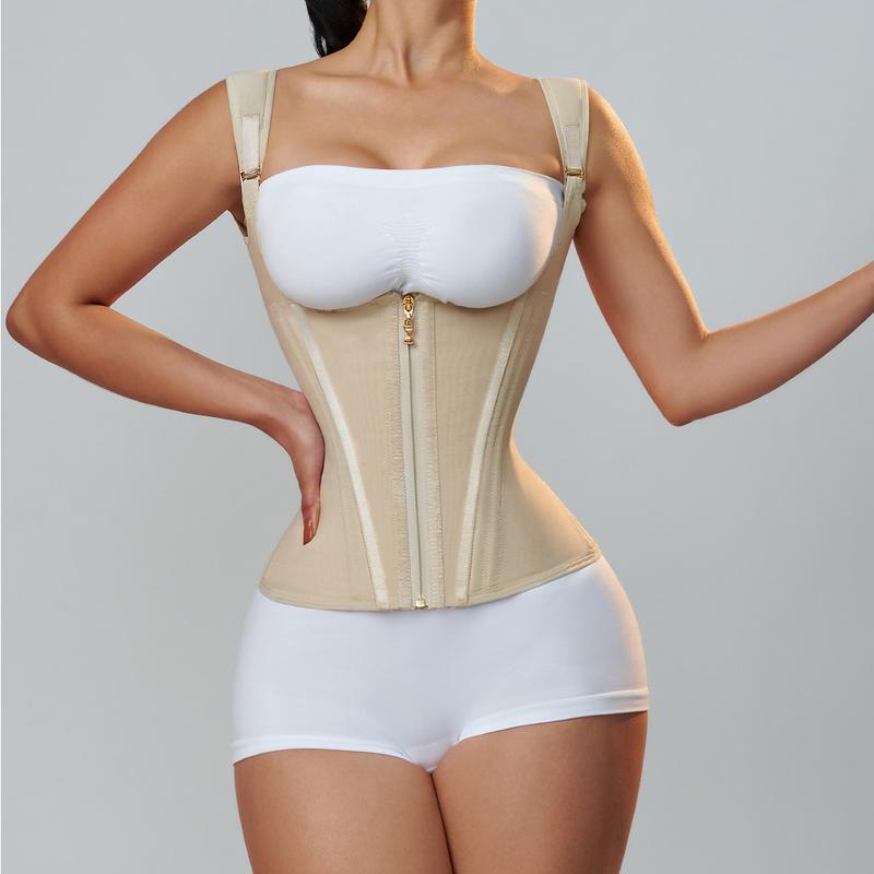 ChicCurve Extreme Latex Corset Waist Vest Adjustable Waist