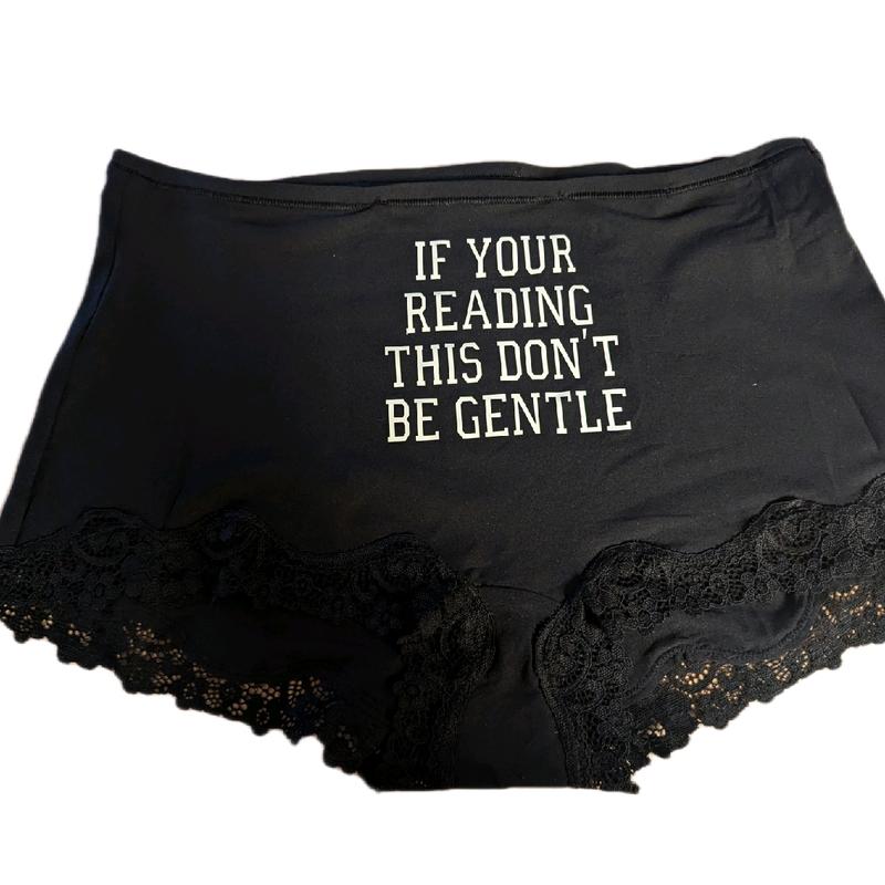 Sexy If your reading this don't be gentle women boyshort panties