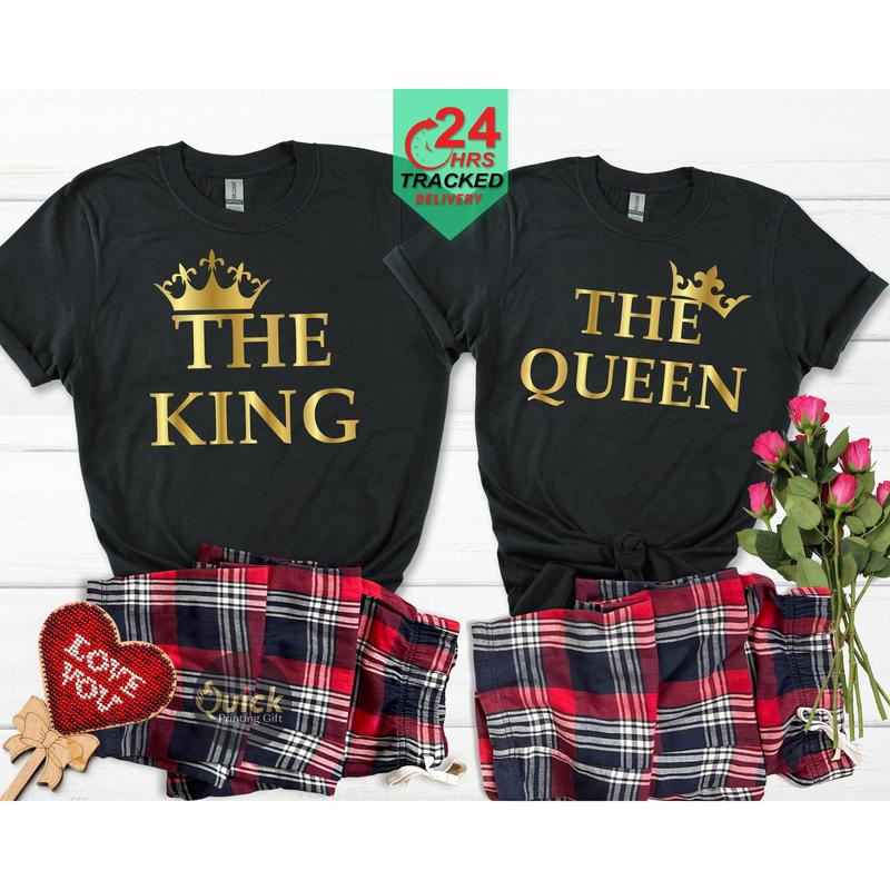 King and Queen Pyjamas | Couples Pyjamas | Matching Pyjamas | Loungewear, Christmas Pajama Set Comfortable cotton Sweathshirt And Hoodie For Mens And Ladies 4