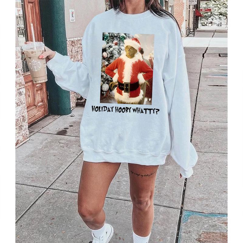 Vintage Holiday Hoobie Whatty Sweatshirt, Christmas Vibes, Vintage Christmas Shirt