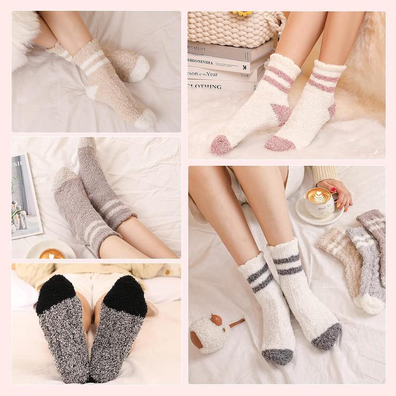 Fuzzy Socks - Fuzzy Socks for Women Fluffy Socks Cozy Warm Socks Slipper Socks Winter Socks for Women Soft Socks