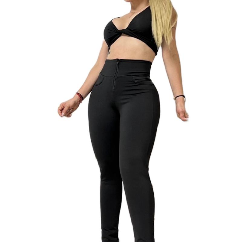 Colombian  Leggings con faja interna 100 colombianos tallas S-M-L-XL - Bottom, Womenswear high waist Lady