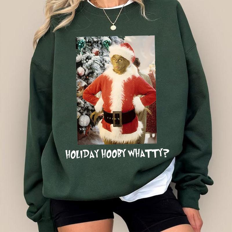 Vintage Holiday Hoobie Whatty Sweatshirt, Christmas Vibes, Vintage Christmas Shirt