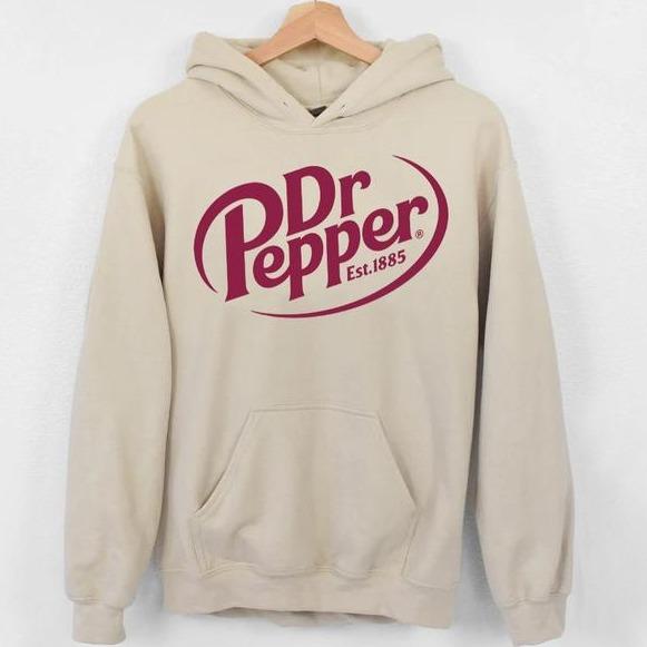 Dr Pepper 1885 Unisex Hoodie Sweatshirt, DrPepper Hoodie,Dr Pepper Sweatshirt, Dr PepperLover Gift, Soda Sweater, Dr Pepper Maroon Shirt