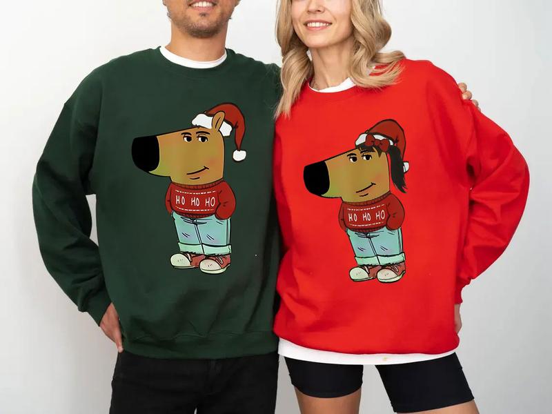 Chill Guy Chill Girl Shirt, Just A Chill Guy Christmas Shirt, Chill Guy Meme Shirt, Christmas Matching Shirt