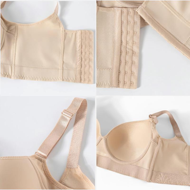 Back Smoothing Bra Push Up Bra Hide Back No Underwear Simple Full Coverage ComfortSeamless Bra Breathable Bra Womenswear Lady to return to school Back-to-School Gift