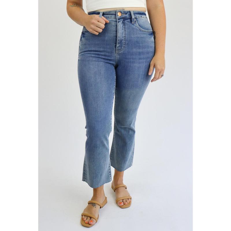 Tummy Control Mia Crop Kick Bootcut by RFM