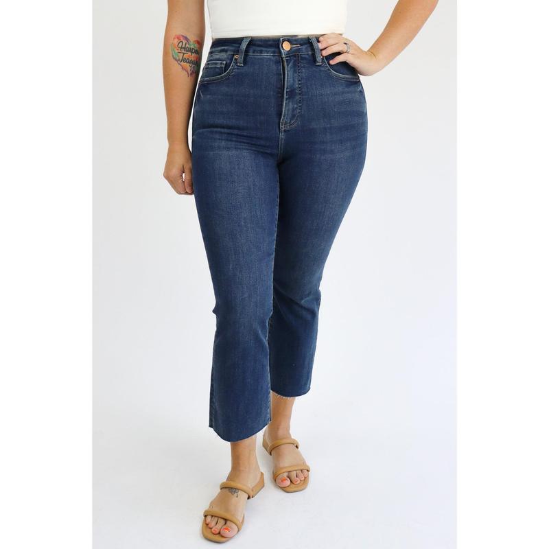 Tummy Control Mia Crop Kick Bootcut by RFM