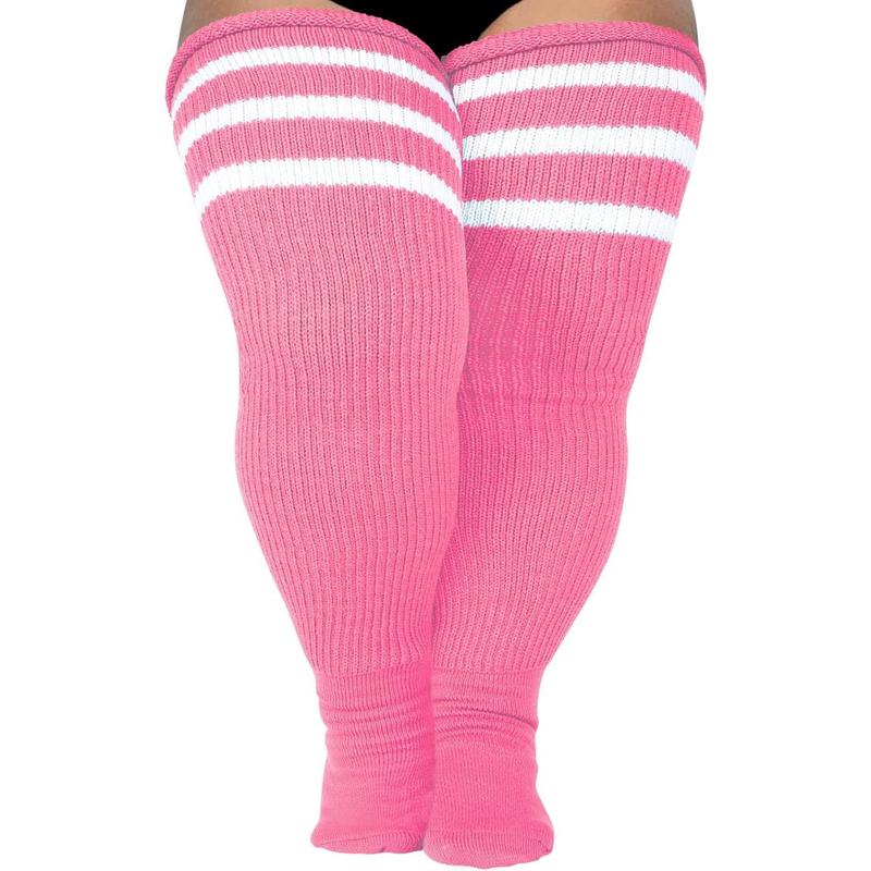 Plus Size Thigh High Socks for Thick Thighs- Extra Long Womens Knitted Over Knee High Leg Warmer,Gift for Woman, Friends,Mother's Day Gift