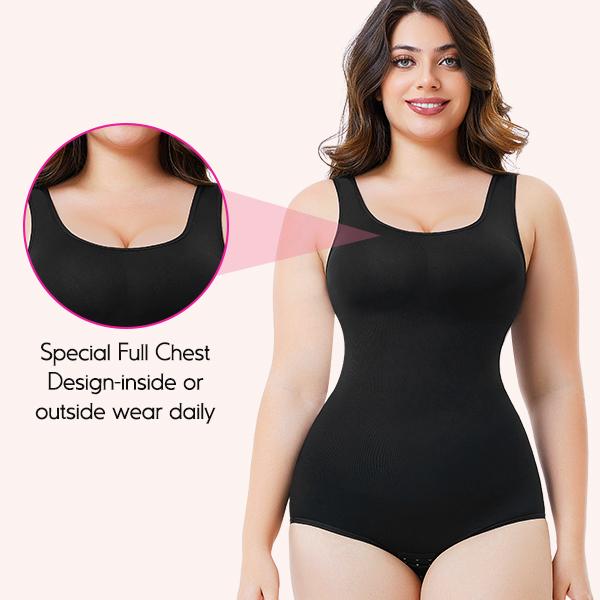 Nebility Women's Bodysuit Seamless Shapewear,Comfortable Shapewear for Daily Wear 1