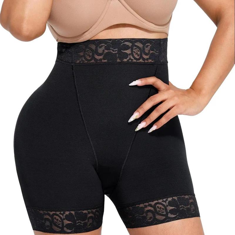 Shapellx AirSlim Mid Waist Lace Butt Enhancer Comfort Panty Cotton Shapewear Womenswear Comfortable