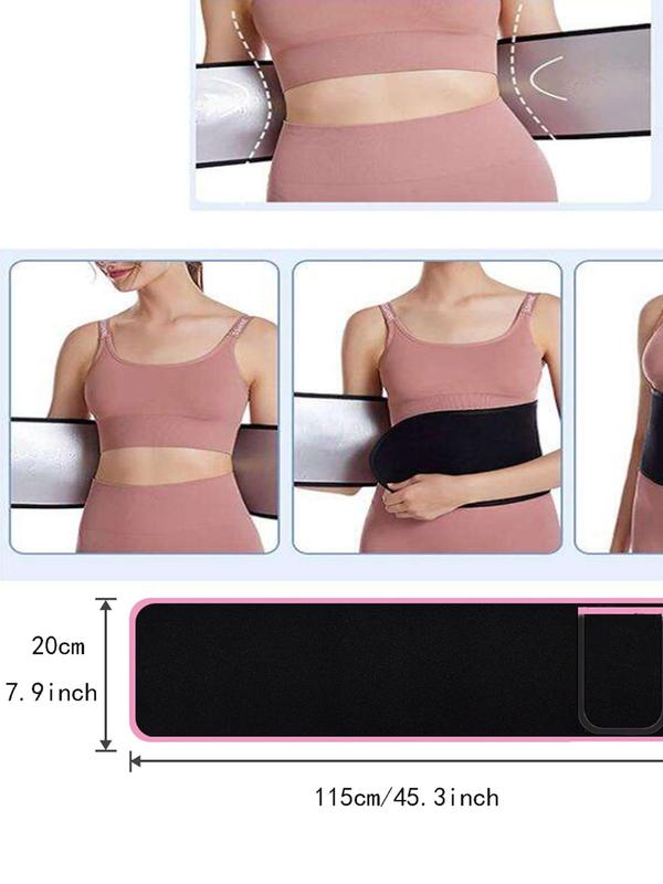 Sports Waist Trainer, Unisex Sweat Waist Trainer, Comfortable Sauna Sweat Belt, Sports & Outdoor Accessories, Fall Clothes 2024