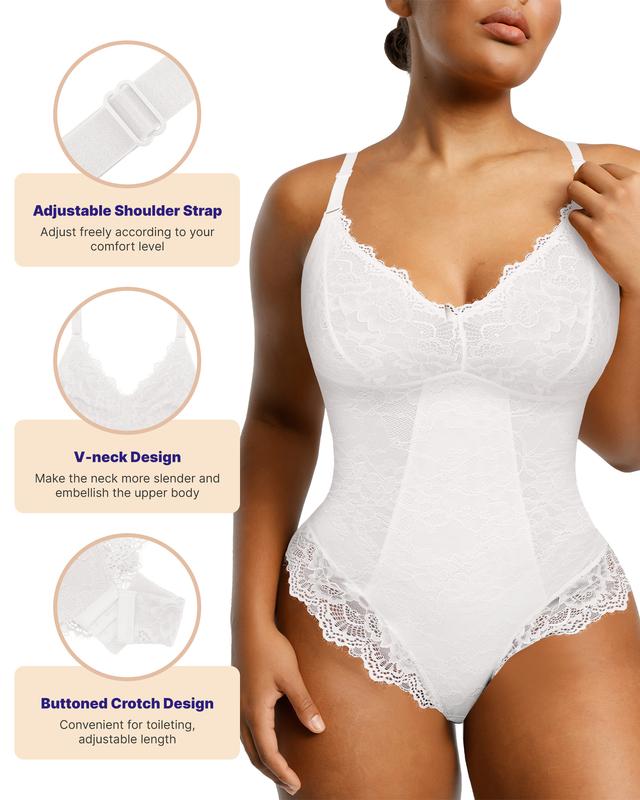 Shapellx AirSlim Lace Smooth Firm Control Full Body Shapewear Womenswear Sales