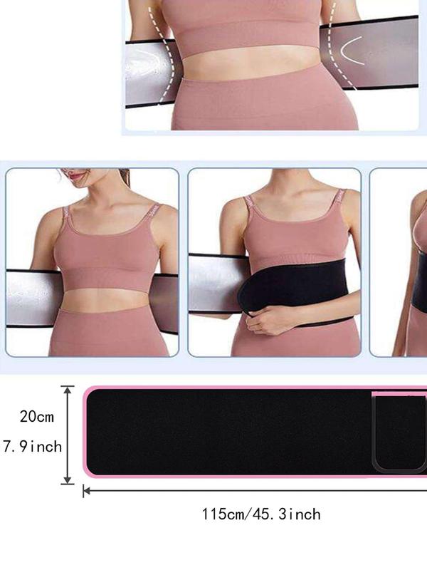 Sports Waist Trainer, Unisex Sweat Waist Trainer, Comfortable Sauna Sweat Belt, Sports & Outdoor Accessories, Fall Clothes 2024