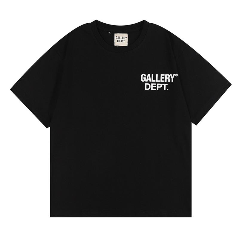 GALLERY DEPT T shirts trendy Round Neck short sleeved loose casual couple style half-sleeved men and women teenagers classic letter T-shirt Cotton  Fashion Graphic Comfort Womenswear Day Print Birthday Cargo School Comfortable Overalls Piece Simple