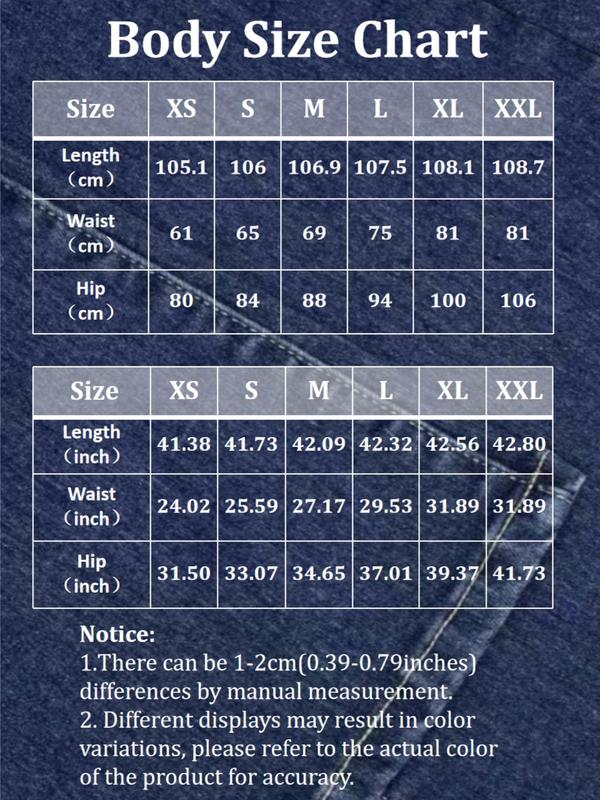 Women's Plain Button Fly Flare Leg Jeans, Casual Pocket Design High Waist Bell Bottom Denim Trousers for Fall & Winter, Women's Bottoms for Daily Wear