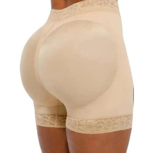 Shapellx AirSlim Mid Waist Lace Butt Enhancer Comfort Panty Cotton Shapewear Womenswear Comfortable