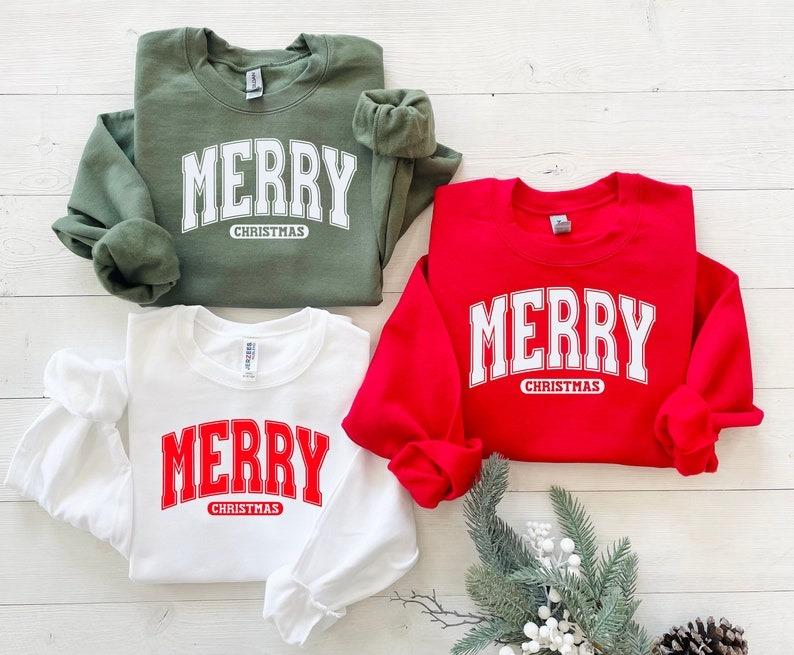 Merry Christmas shirt, matching family Christmas Sweaters, Matching Christmas Sweaters, Christmas Outfit, Matching Christmas Sweatshirts, Unisex T-Shirt