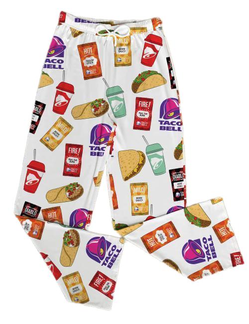 Taco Bell Pajama Pants Ultimate Comfort & Unique Style for Taco Lovers