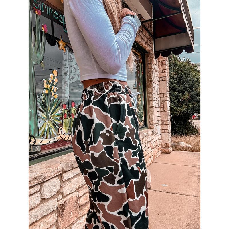 The Ozona Camo Sweatpants (Throwback Camo)