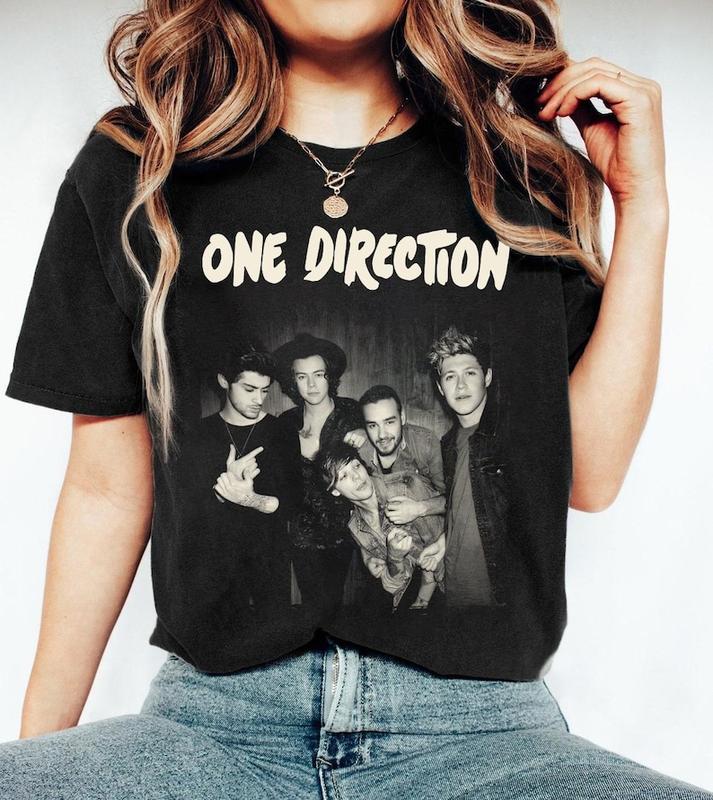 90s One Direction Band Shirt, Retro Direction Music Album Shirt, One Direction Pop Music Tour Shirt, Direction Shirt Gift For Fan Shirt