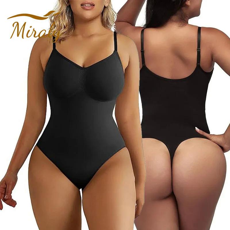 Original High Elastic Bodysuit for Women Tummy Control Shapewear Seamless Sculpting Thong Body Shaper Slimmer Slimming Tank Top