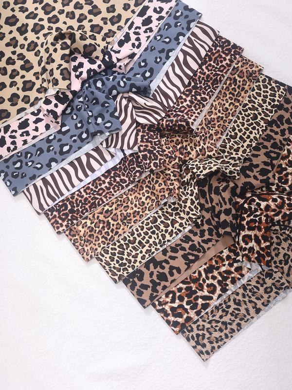 Women's Leopard Print Boyshorts, Soft Comfy Breathable Seamless Panty for Daily Wear, Underwear for All Seasons