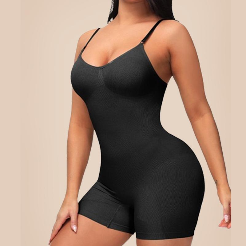 ChicCurve Women's Full Body  Shapewear  Thigh Slimer Tummy Control Butt Lifter Bodysuit  Slimming Seamlessly  Womenswear Sculpting faja