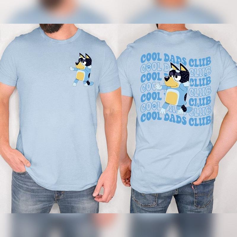 Bluey Cool Dad Club Shirt  Bandit Cool Dad Club Tshirt  Bluey Bandit Shirt  Rad Dad Birthday Gift  Dad Bluey Shirt  Bluey Family Shirt