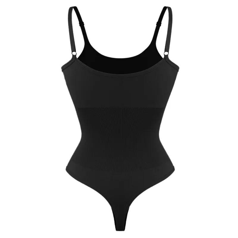 Shaping Bodysuit Womens Seamless Slimming Control Body One-Piece Shapewear Plus Size Camisole Jumpsuit Tight Corset Bodysuit