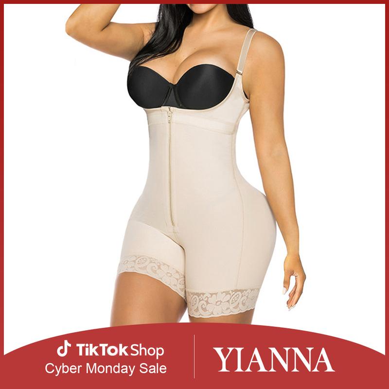 YIANNA Fajas Shapewear for Women - Tummy Control  Support and Butt Lifting Bodysuit