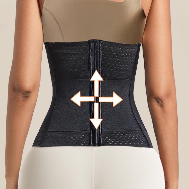 Double Belt Adjustable Waist Trainer, Elastic Waist Cincher, Waist Trainer for Women, Tummy Control Shaper, Waist Cincher for Postpartum Recovery, Yoga, Christmas Gift