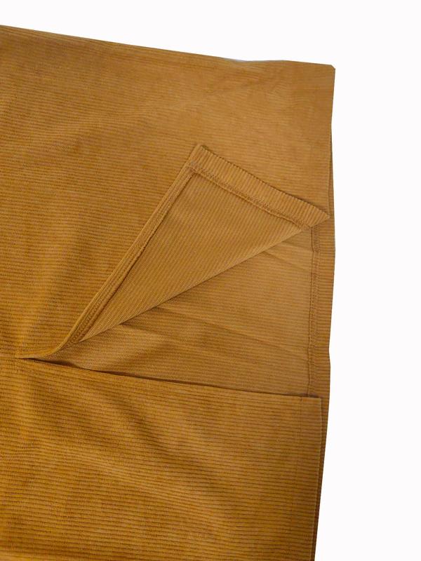 Women's Solid Split Thigh Zipper Corduroy Skirt, Casual Fashion Pocket A Line Skirt for Daily Outdoor Wear, Women's Bottoms for Spring & Fall