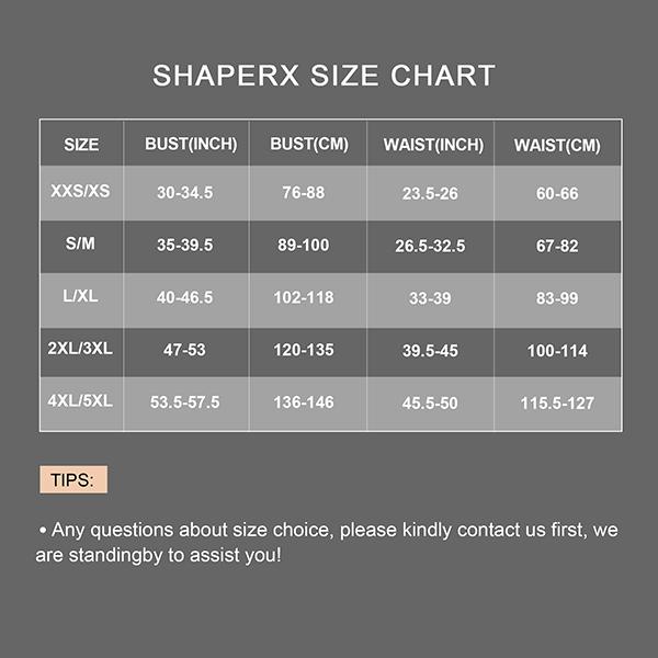 SHAPERX Mid-Thigh Bodysuit Tummy Control Shapewear Wide Band Seamless Sculpting  Comfortable Womenswear Underwear