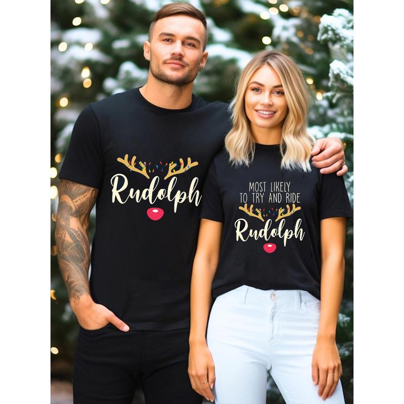 funny couple shirts funny couple shirts  graphic tees Couple Christmas Outfit, Christmas Couple T-shirt, Funny Christmas Couple T-shirt, Christmas T-shirt, Christmas Couple Sweater, Christmas Gift for Female Male Mom Dad Grandma Grandpa Sister Friends