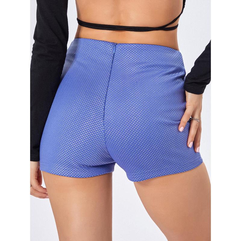 Women Shiny Rhinestone Shorts Sparkly High Waist Summer Short Pants for Beach Nightclub Streetwear