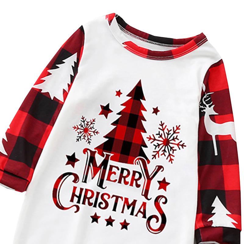 Family Christmas Pajamas Matching Pajamas for Family, Xmas PJs Sets Holiday Sleepwear