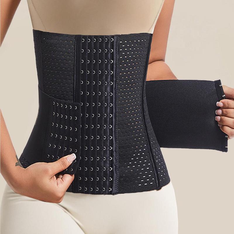 Double Belt Adjustable Waist Trainer, Elastic Waist Cincher, Waist Trainer for Women, Tummy Control Shaper, Waist Cincher for Postpartum Recovery, Yoga, Christmas Gift