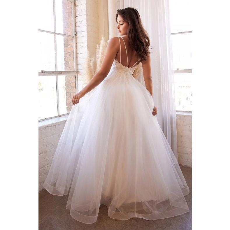 Layered Tulle Bridal Gown