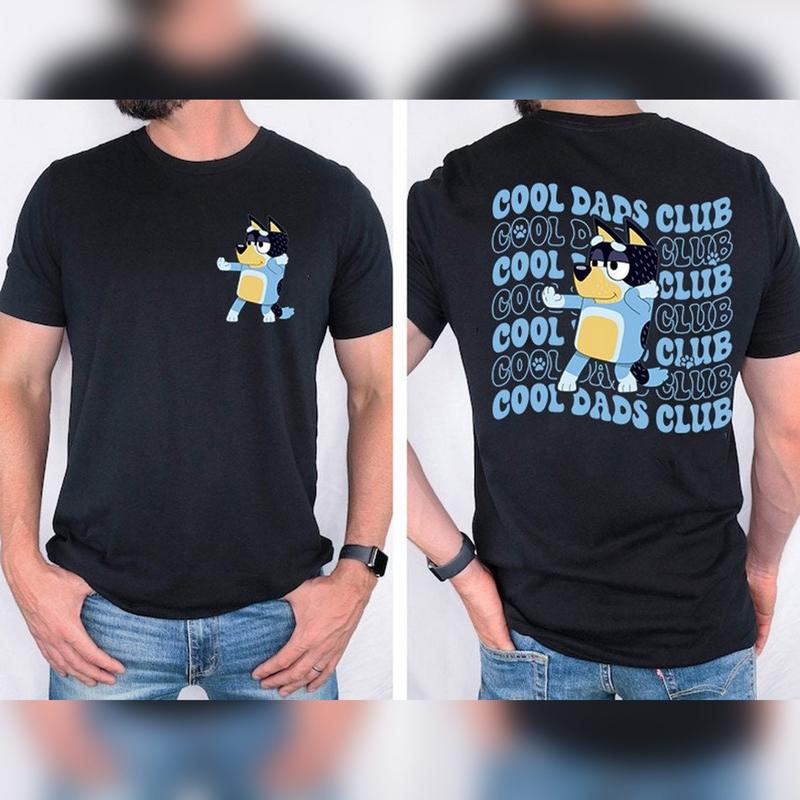 Bluey Cool Dad Club Shirt  Bandit Cool Dad Club Tshirt  Bluey Bandit Shirt  Rad Dad Birthday Gift  Dad Bluey Shirt  Bluey Family Shirt