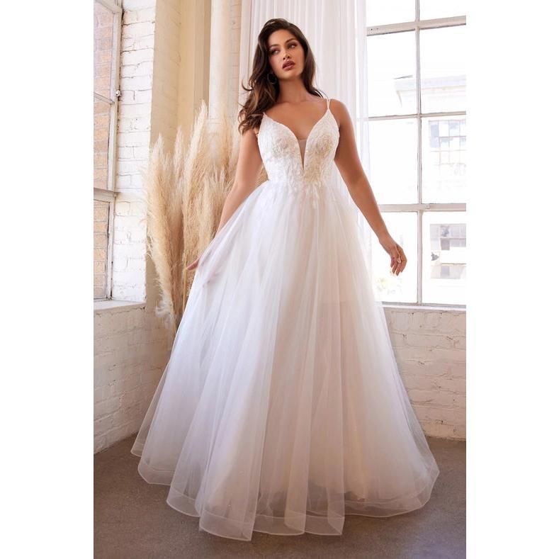 Layered Tulle Bridal Gown