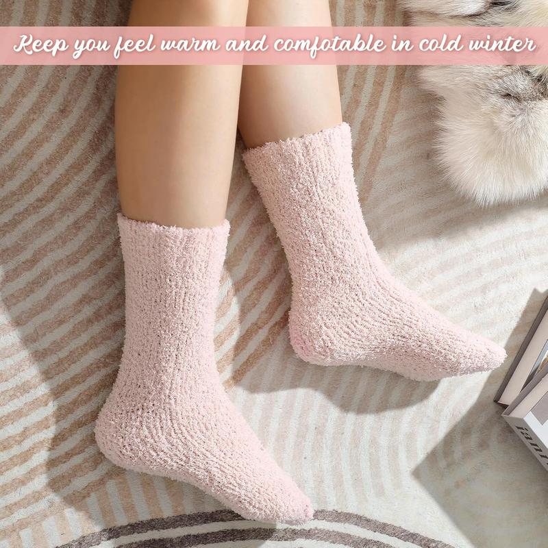 Womens Fuzzy Socks Fluffy Socks Women Winter Cozy Socks Warm Slipper Socks Home Sleeping Socks for Women fuzzy sock