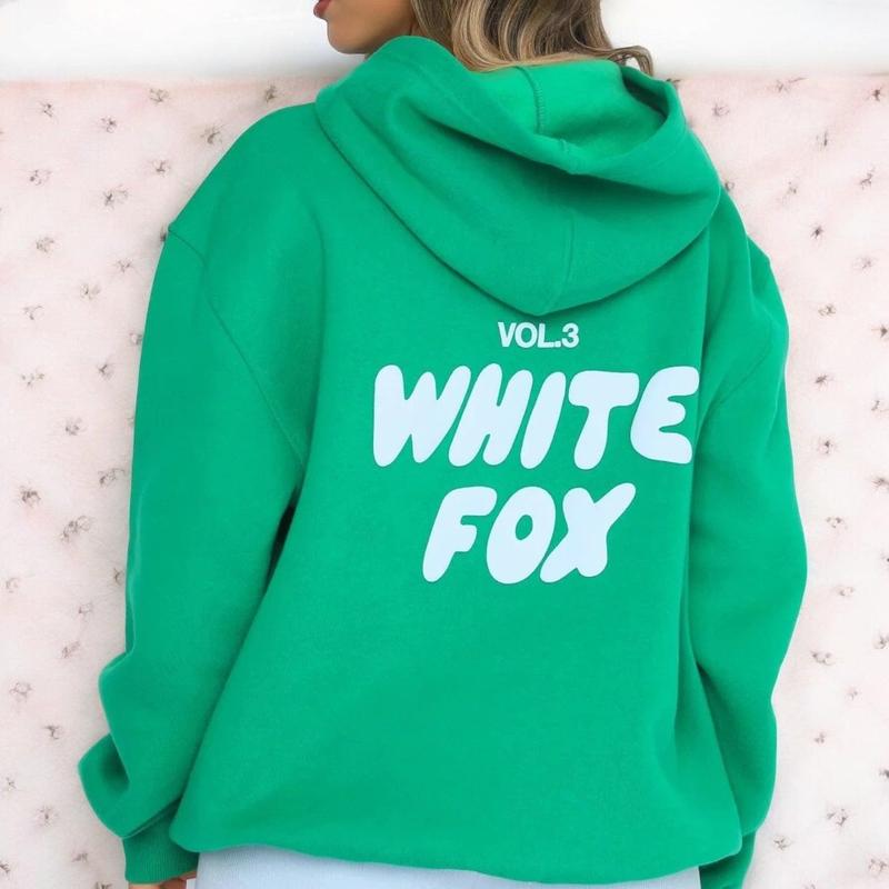 The Whitefox Hoodie in 8 Colours - Leisure Hoodie, Bubbly, Christmas T-, Hoodishirts, Crewneckses – Gifts Suitable for Anyone