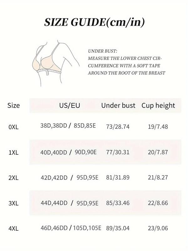  Floral Embroidery Wireless Bra, Casual Comfortable Breathable Sweetheart Neck Hook & Eye Front Bra for Daily Wear, Women's Lingerie for All Seasons