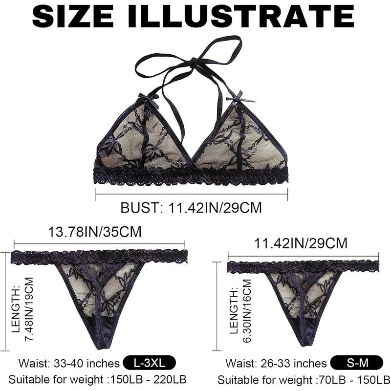 Personalized Thongs with Names Bra Set,Custom Sexy Lace Thongs with Name,Personalized Underwear Panties Lace Bikini