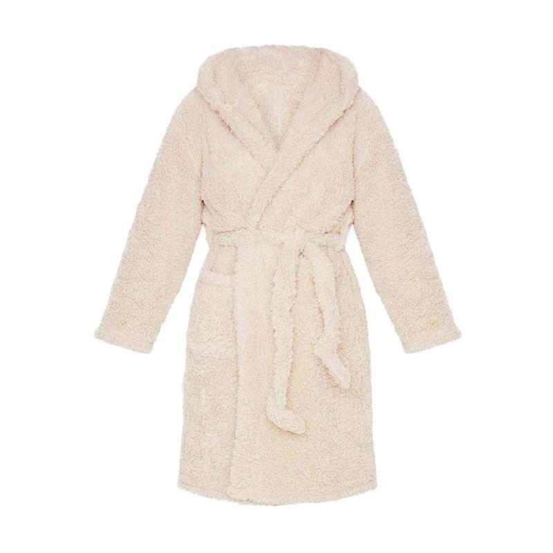 Women Bathrobe Nightgown Thick Warm Robe Pink Cute Adults Animal Flannel Bath Robe Sleepwear Winter Unisex Plush Pajamas