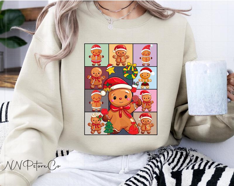 Christmas Gingerbread Man Sweatshirt, Gingerbread Shirt, Ginger Man Shirt, Christmas Gift, Christmas Family Shirt, Merry Christmas Shirt