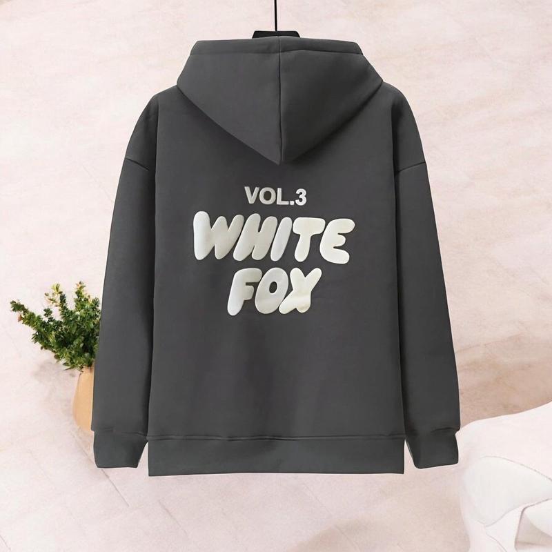 The Whitefox Hoodie in 8 Colours - Leisure Hoodie, Bubbly, Christmas T-, Hoodishirts, Crewneckses – Gifts Suitable for Anyone